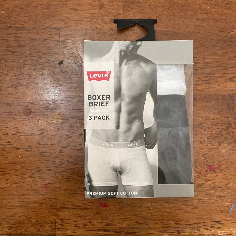 Levi’s Boxer Brief - 3 Pack - Men’s Small